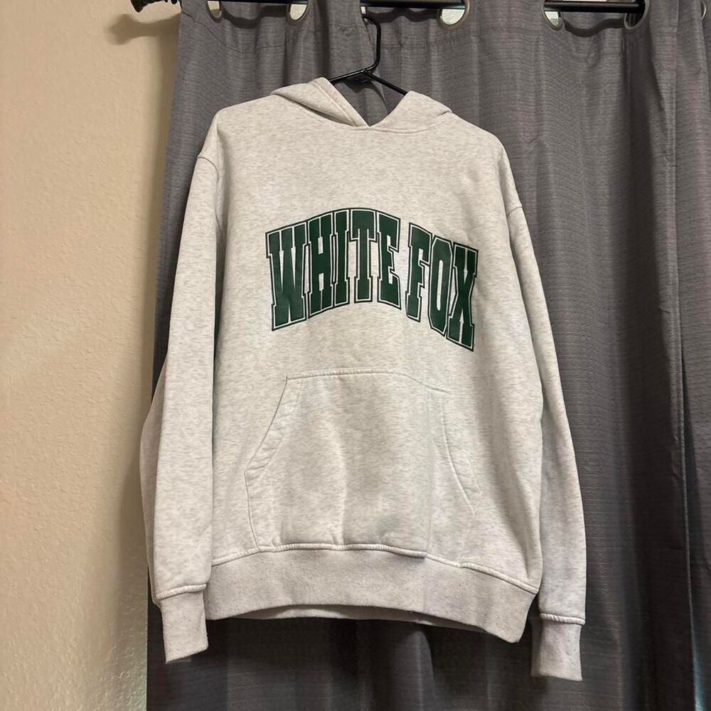 White-fox-boutique Women's Grey Hoodie